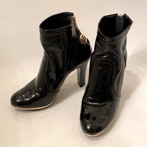Tory Burch Melrose Patent Leather Booties